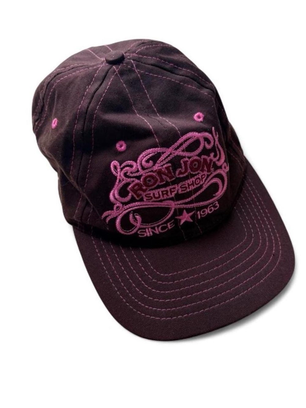 Y2K Ron Jon Surf Shop Brown Adjustable Cap